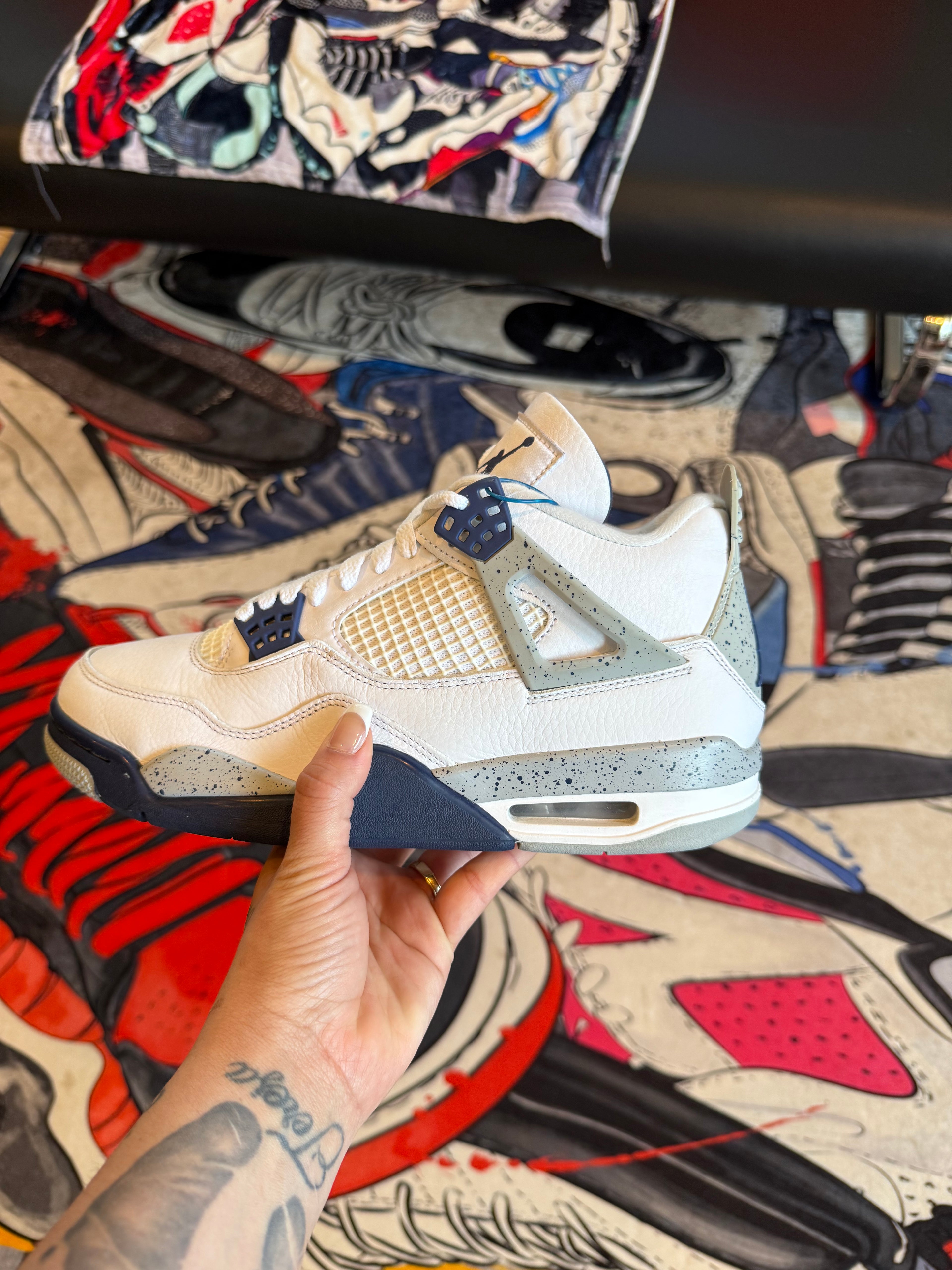 Air Jordan 4 Retro Midnight Navy