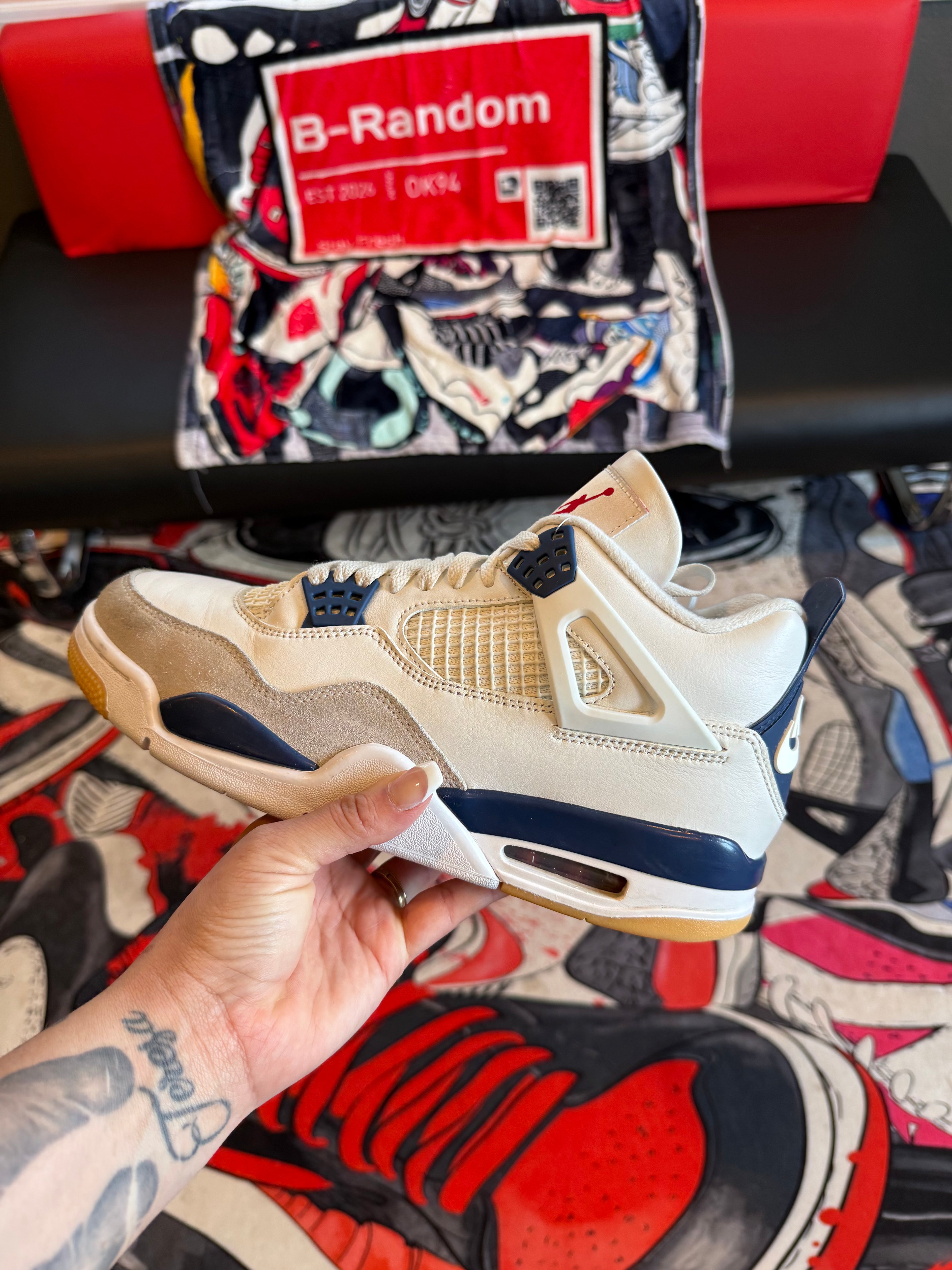 Nike SB x Air Jordan 4 Navy